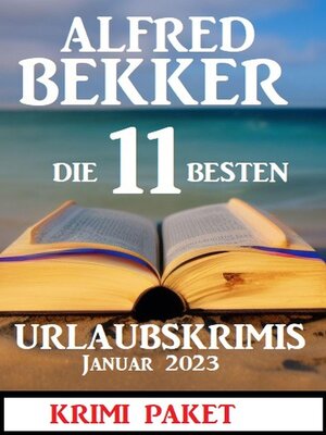 cover image of Die 11 besten Urlaubskrimis Januar 2023